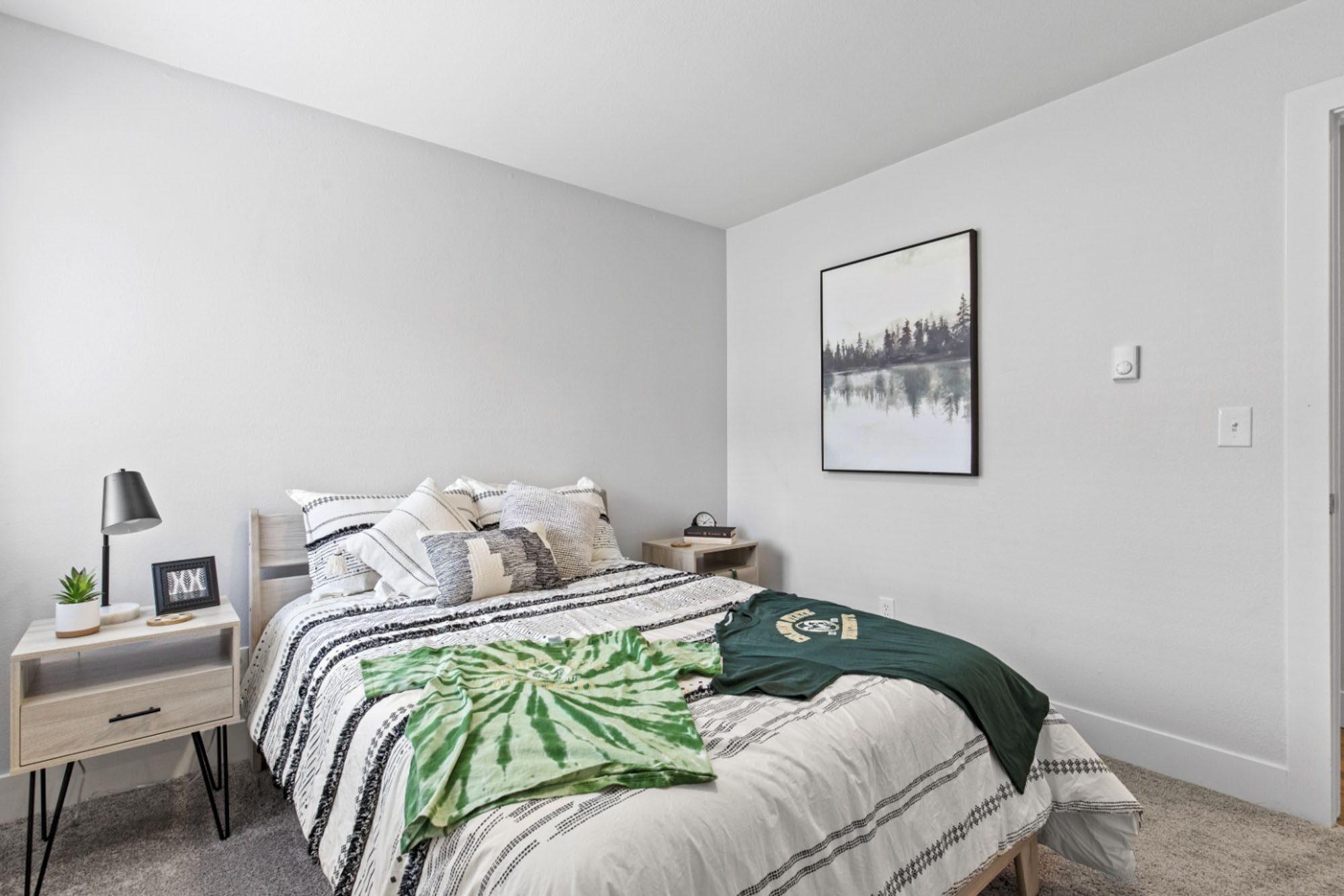 Spacious model bedroom at The Junction